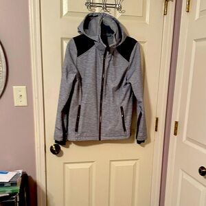 Free Country Gray and Black Utility Jacket